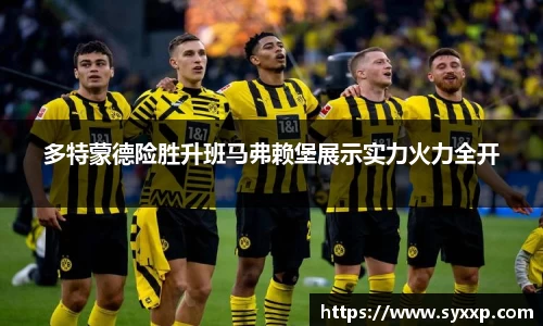 多特蒙德险胜升班马弗赖堡展示实力火力全开